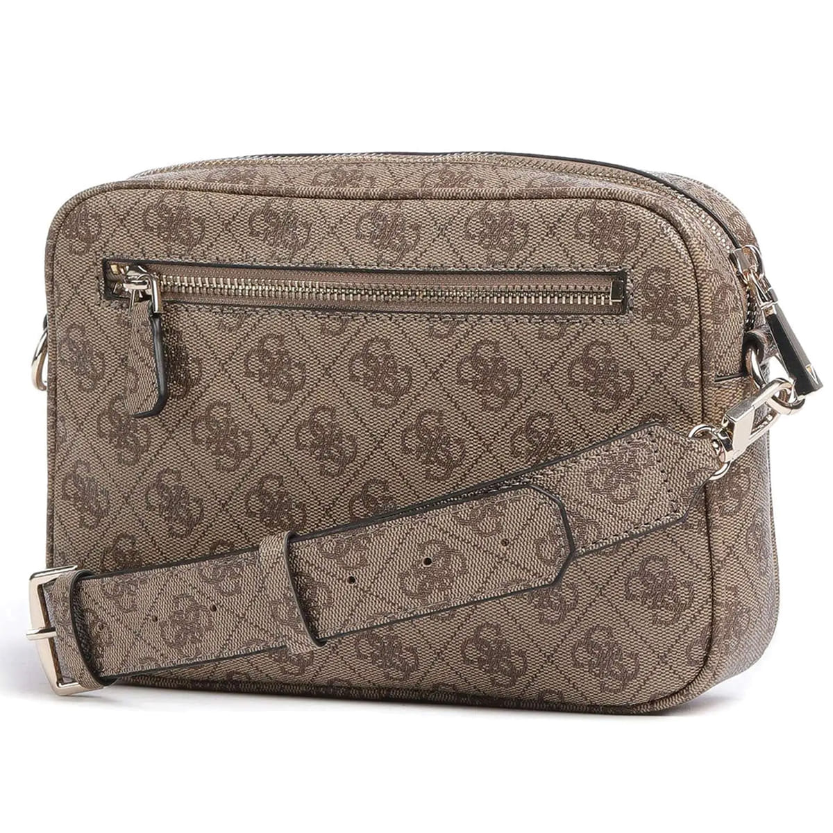 Guess Brown Latte Women Cross Body Bag Hwsg87 78140 Ltl