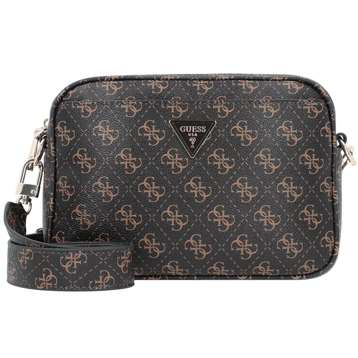 Guess Brown Women Cross Body Bag Hwqg8778140