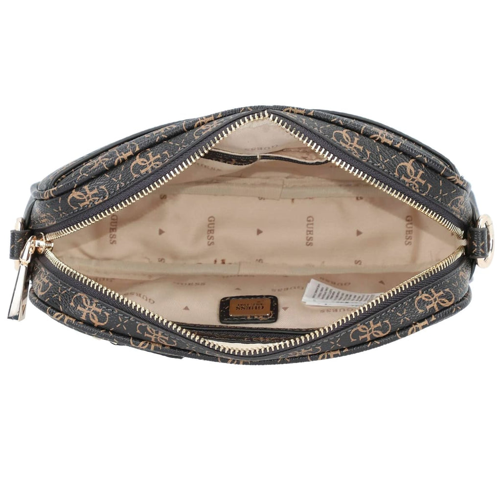Guess Brown Women Cross Body Bag Hwqg8778140