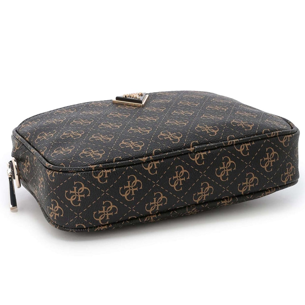 Guess Brown Women Cross Body Bag Hwqg8778140