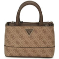 Guess Brown Women Handbag Bg837777 Latte