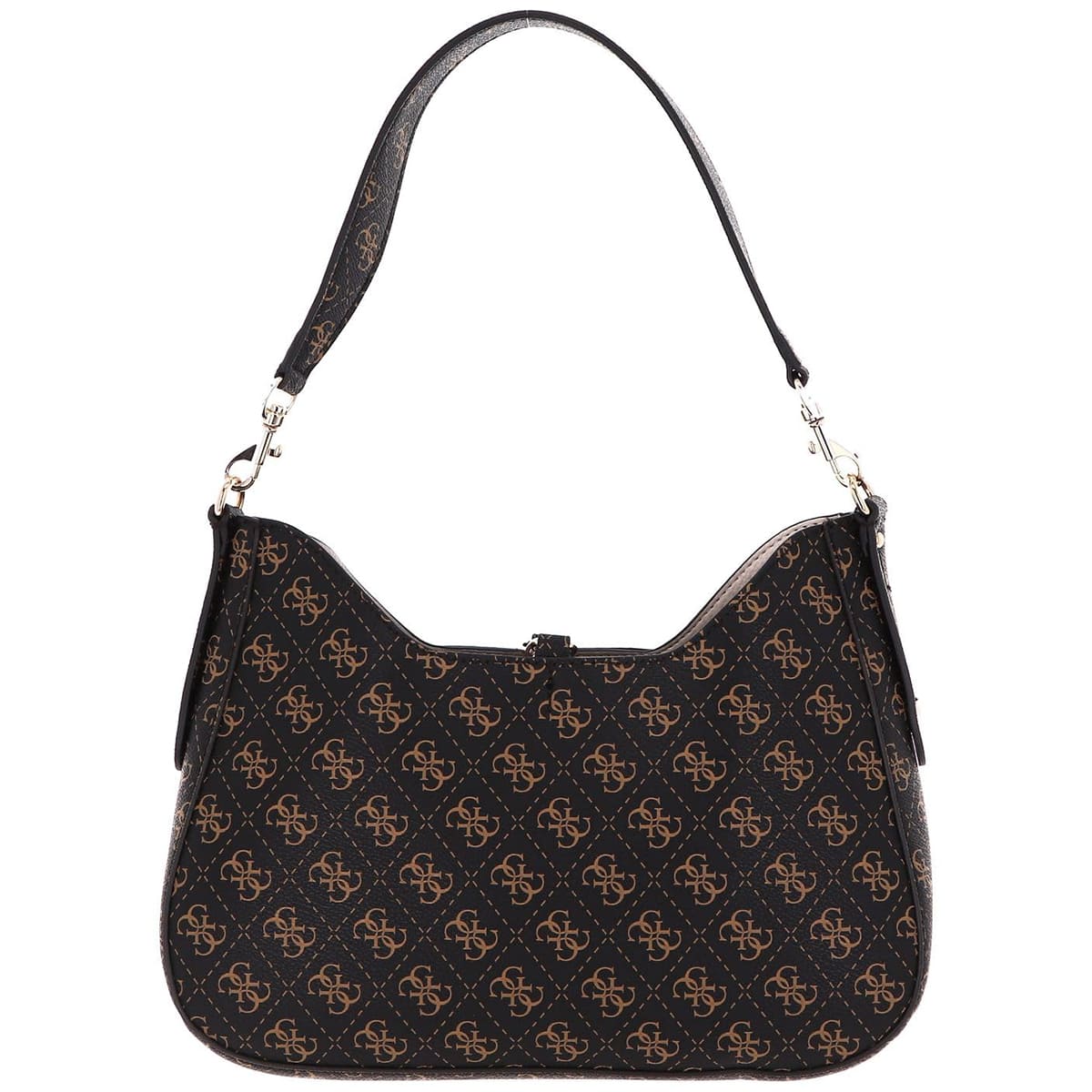 Guess Brown Women Shoulder Bag Hwesg839002 Bnl