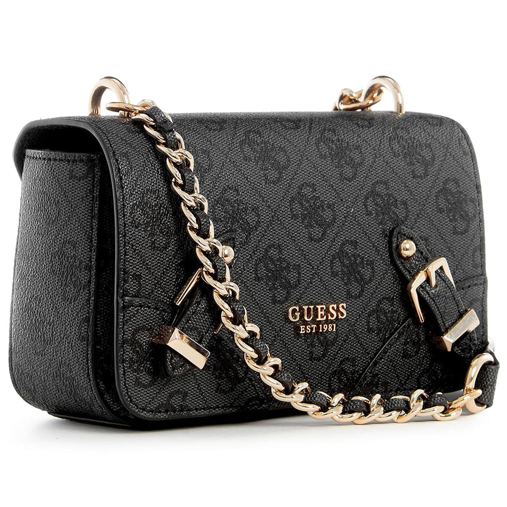Guess Coal Black Women Crossbody Bag Hwsg87 44780 Black