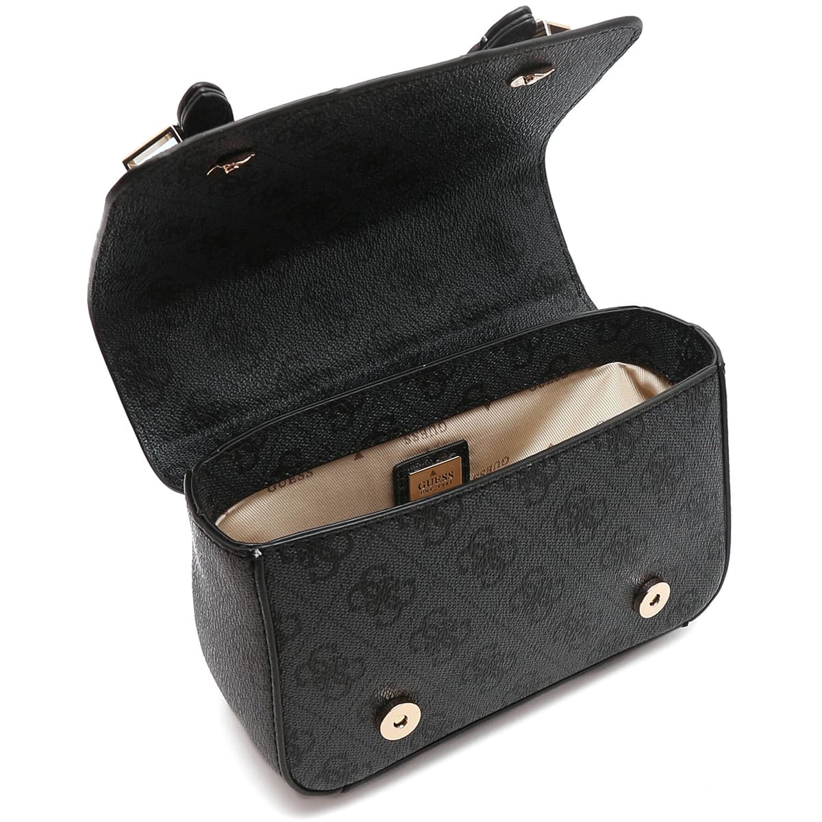 Guess Coal Black Women Crossbody Bag Hwsg87 44780 Black