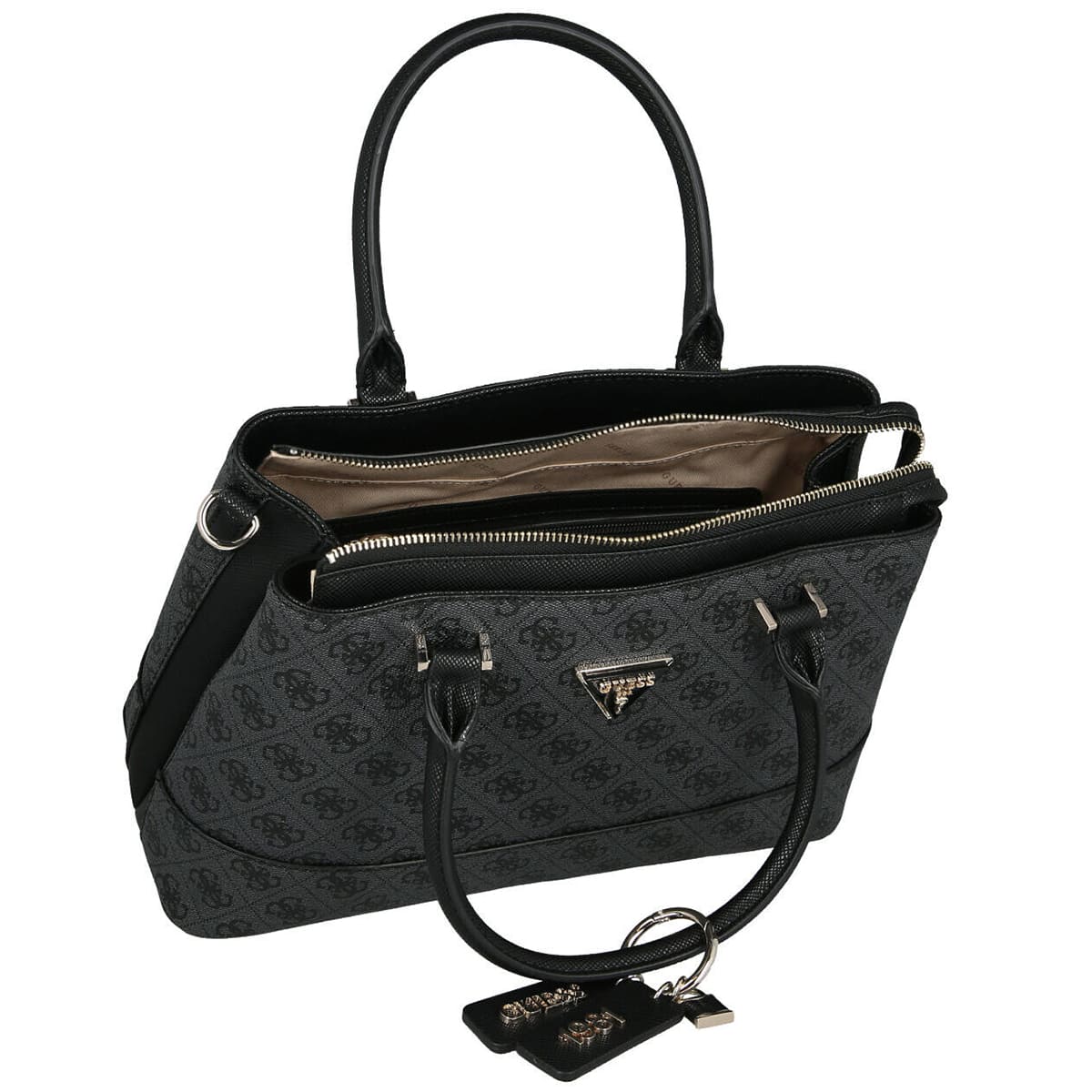 Guess Coal Black Women Handbag Hwbg83 77060 Clo