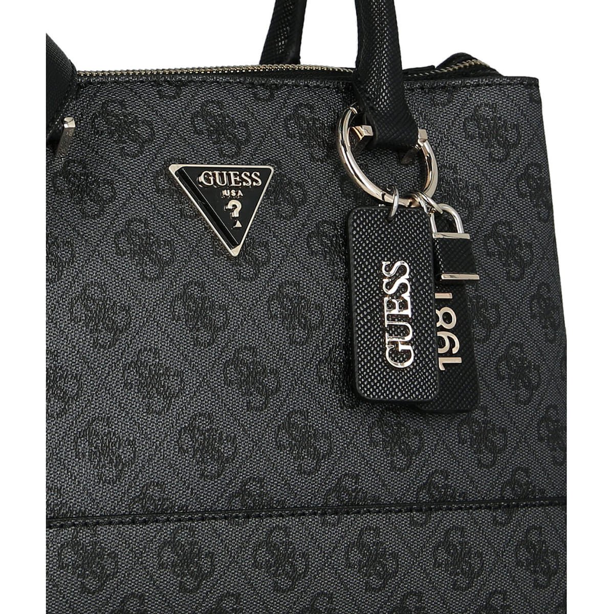 Guess Coal Black Women Handbag Hwbg83 77060 Clo