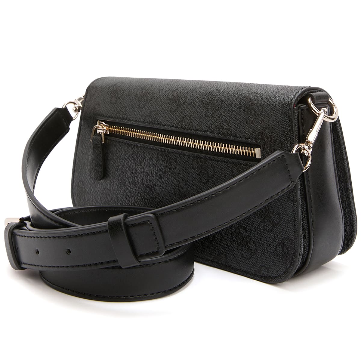Guess Coal Black Women Shoulder Bag Hwesg951320