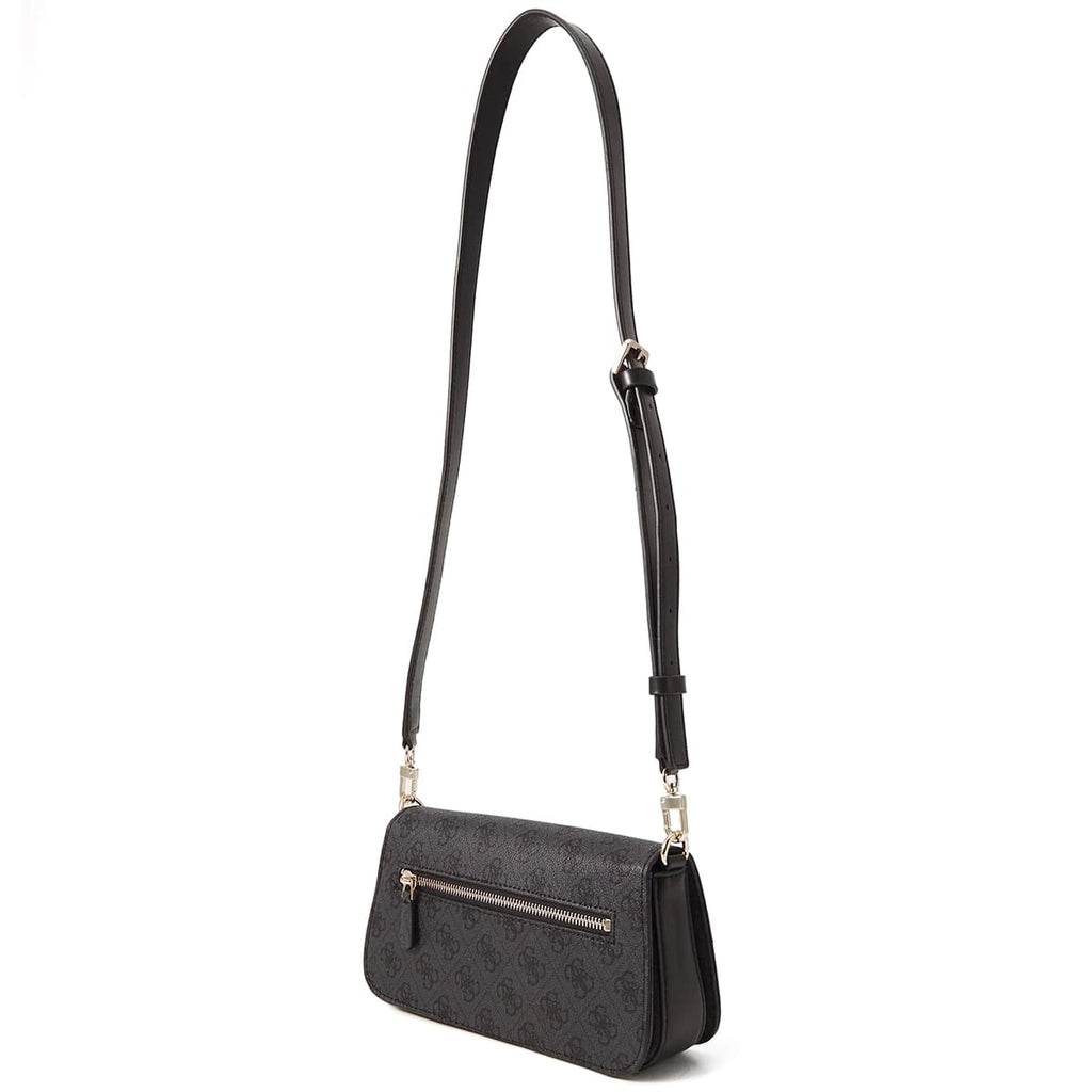 Guess Coal Black Women Shoulder Bag Hwesg951320
