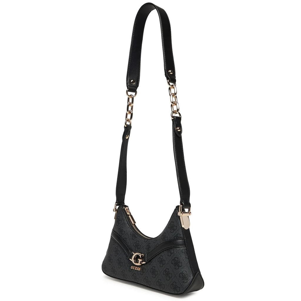Guess Coal Black Women Shoulder Bag Hwsg7993730 Clo