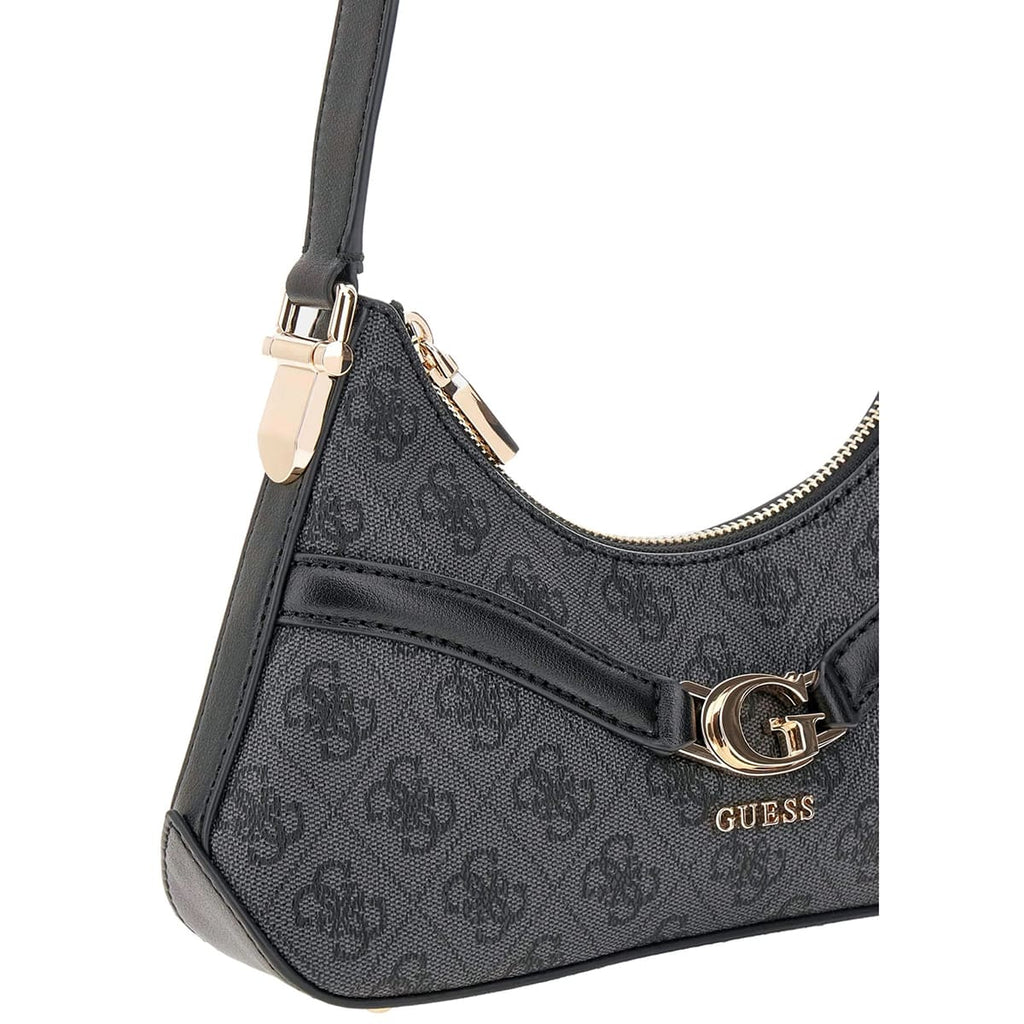 Guess Coal Black Women Shoulder Bag Hwsg7993730 Clo