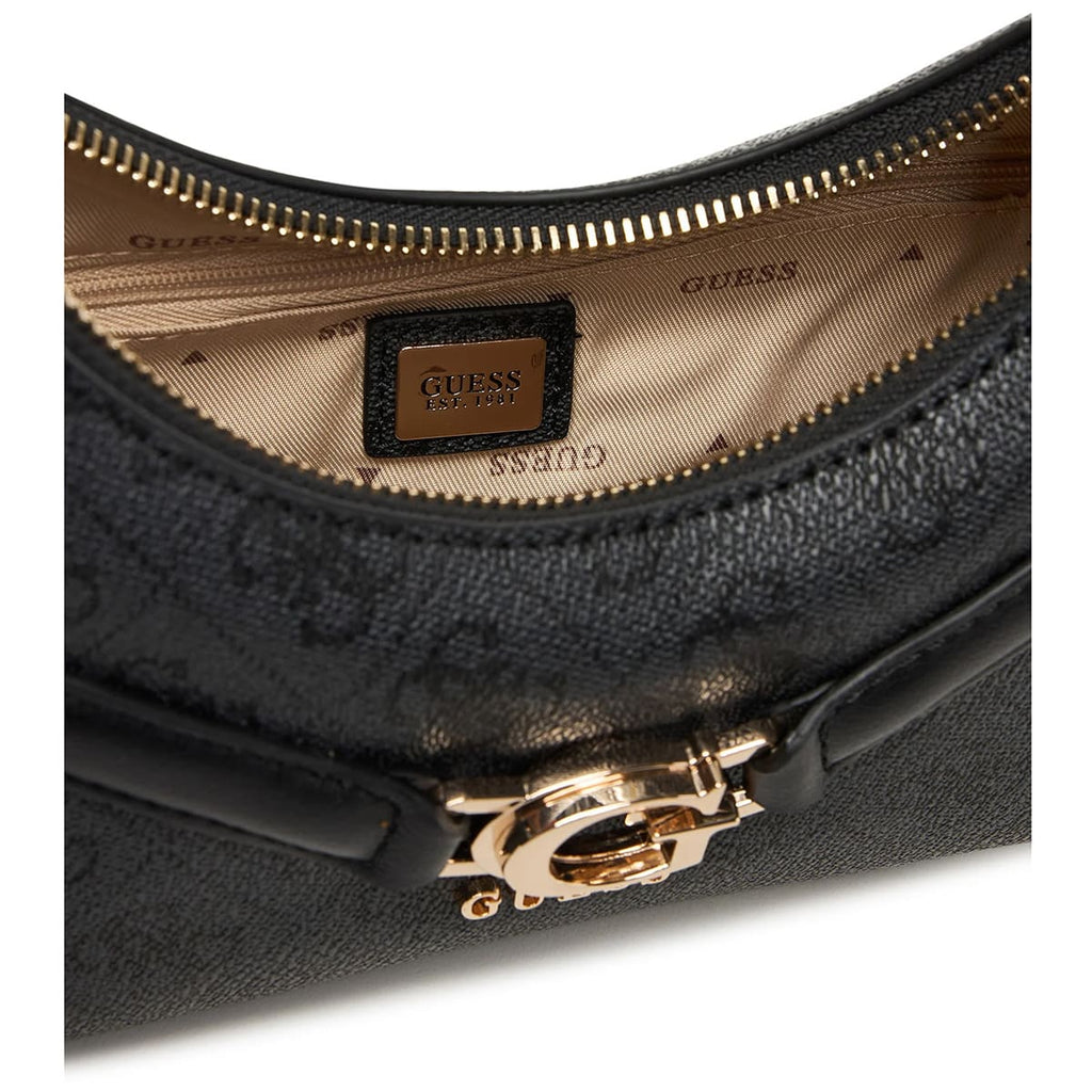 Guess Coal Black Women Shoulder Bag Hwsg7993730 Clo