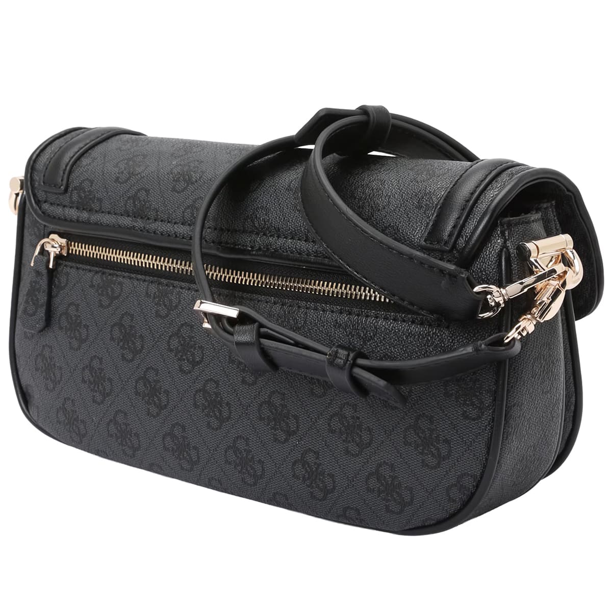 Guess Coal Logo Black Women Crossbody Hwsg7993790 Clo