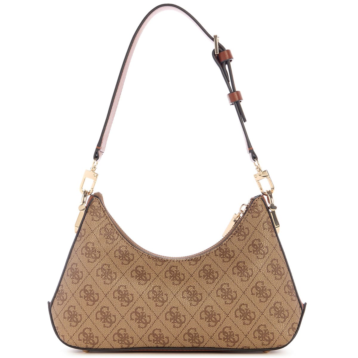 Guess Latte Logo Light Brown Brown Women Crossbody Hwsg7993730 Ltl