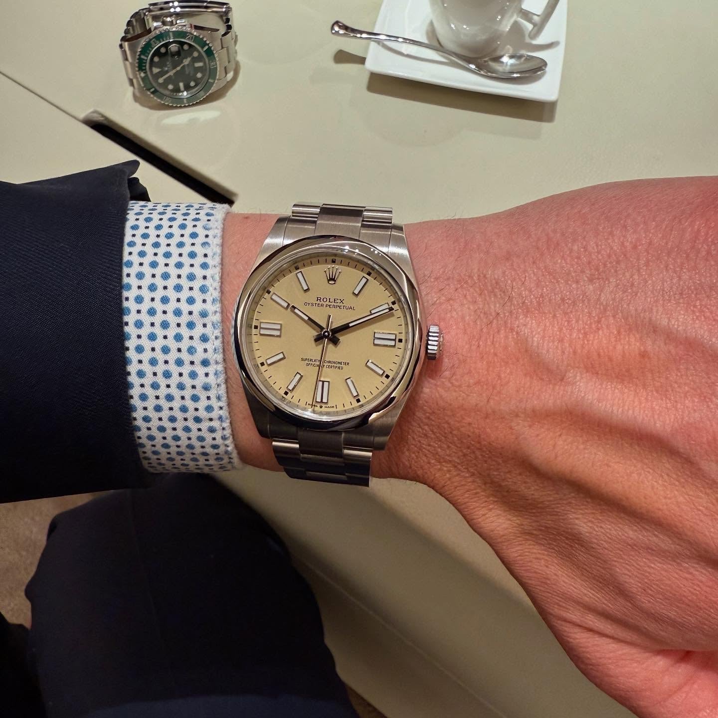 Rolex Oyster Perpetual Mirror Original Watch