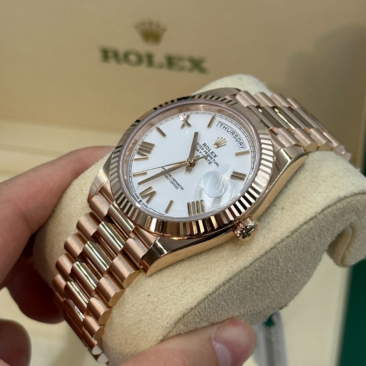 Rolex Day-Date Mirror Original Watch