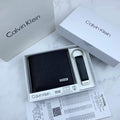 Calvin Klein Wallet & Keychain Set For Men