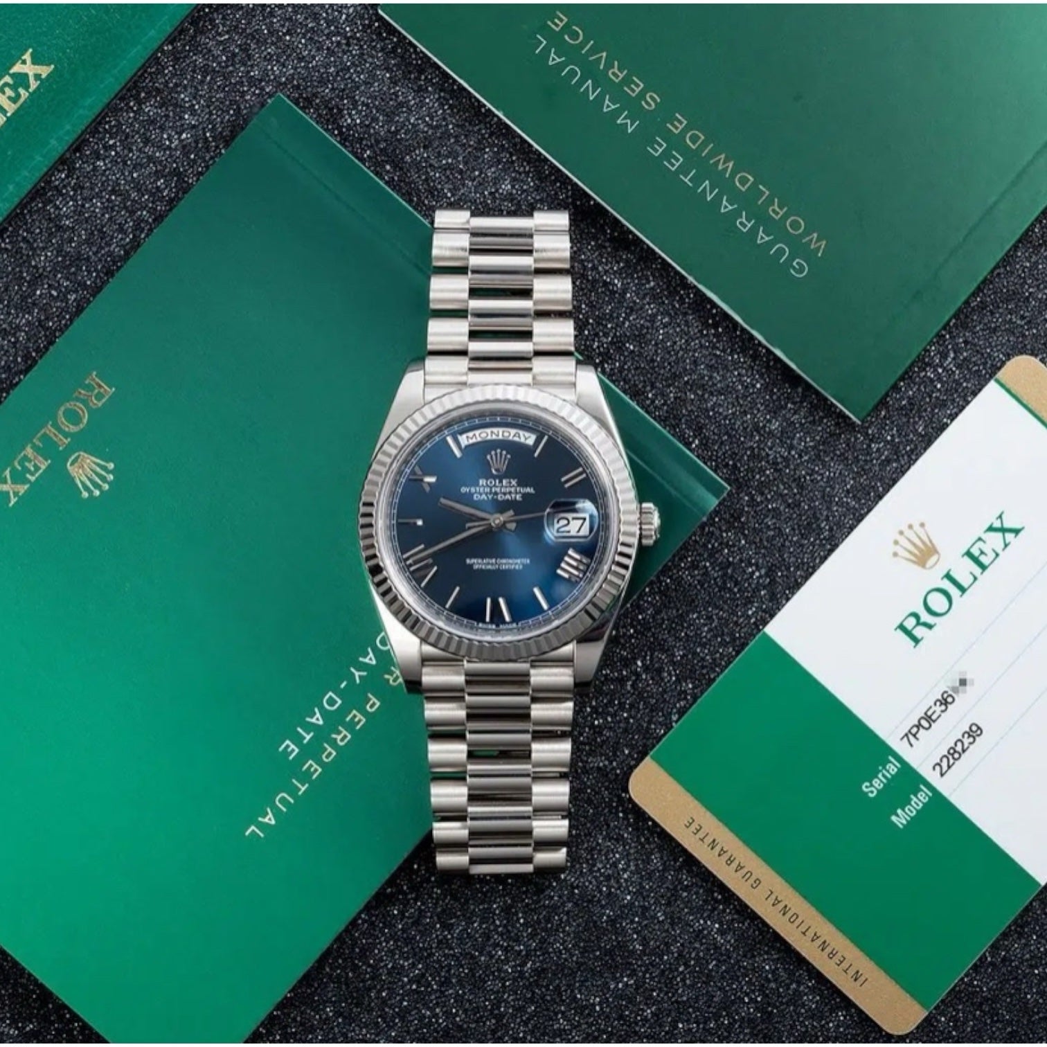 Rolex Day-Date Mirror Original Watch