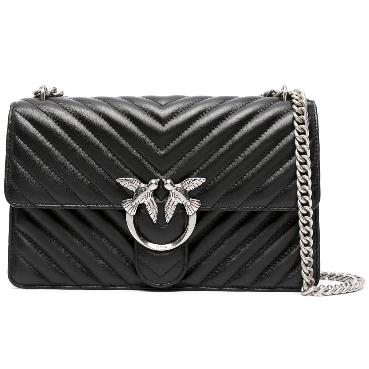 Pinko Black Women Crossbody Bag 100074A0Gk Z99O