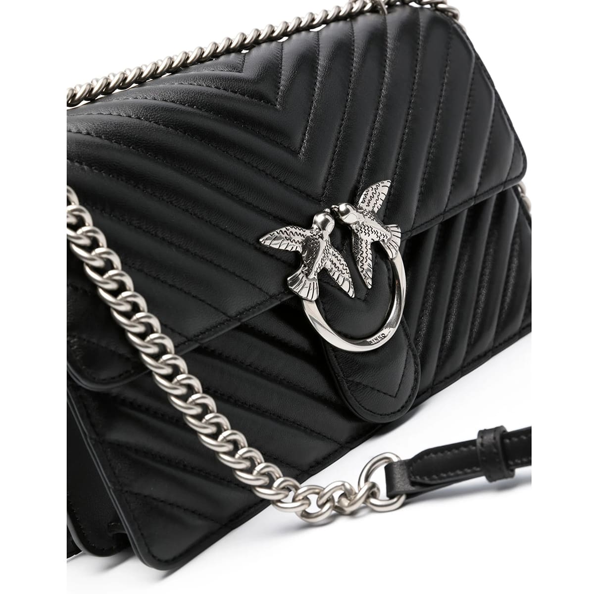 Pinko Black Women Crossbody Bag 100074A0Gk Z99O