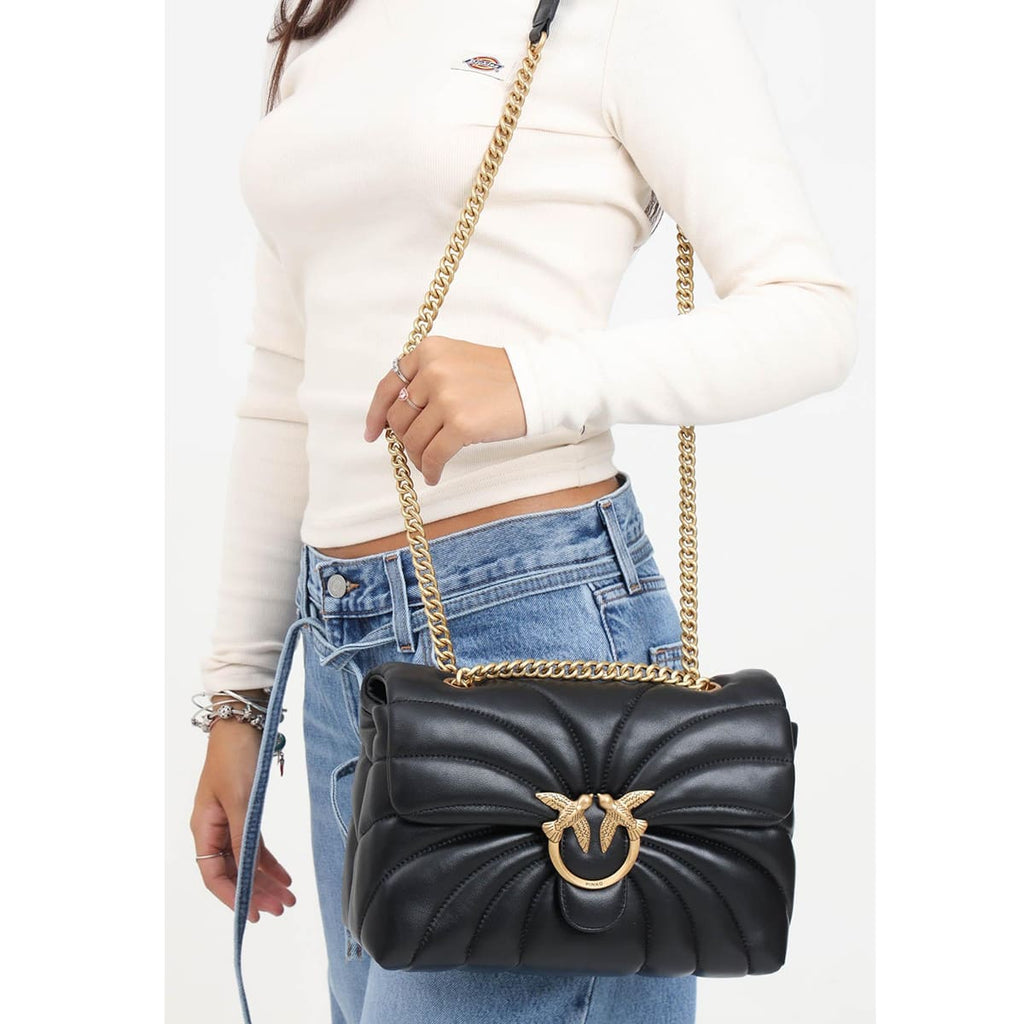 Pinko Black Women Shoulder Bag Cross Body Bag 100038A1Ex Z99Q