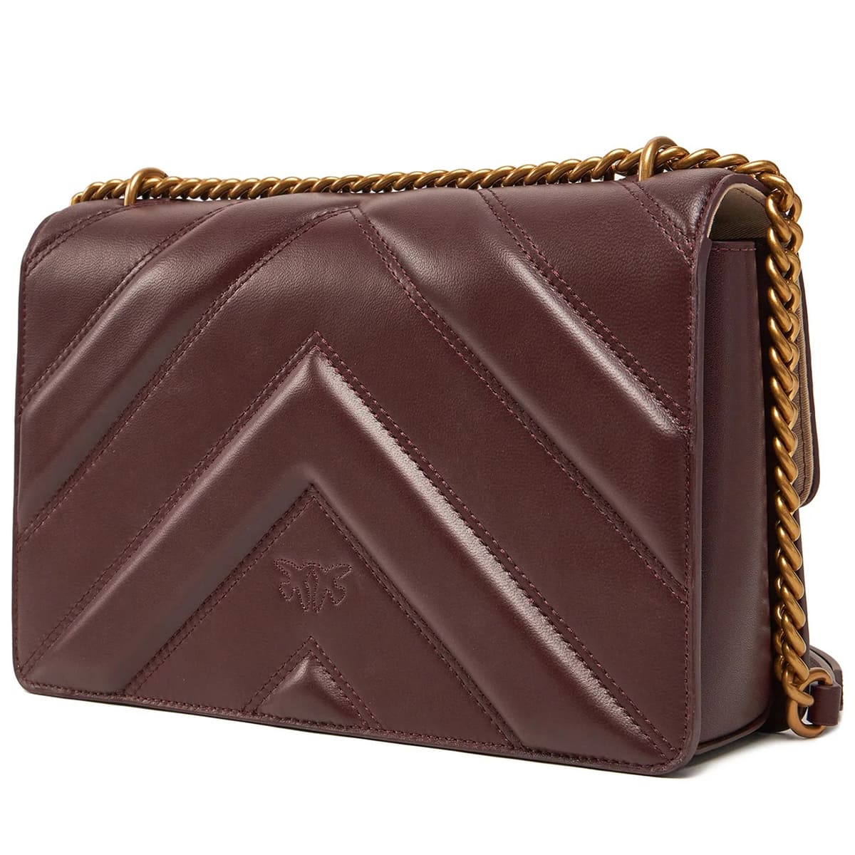 Pinko Brown Women Shoulder Bag Cross Body Bag 104549A26Z W36Q
