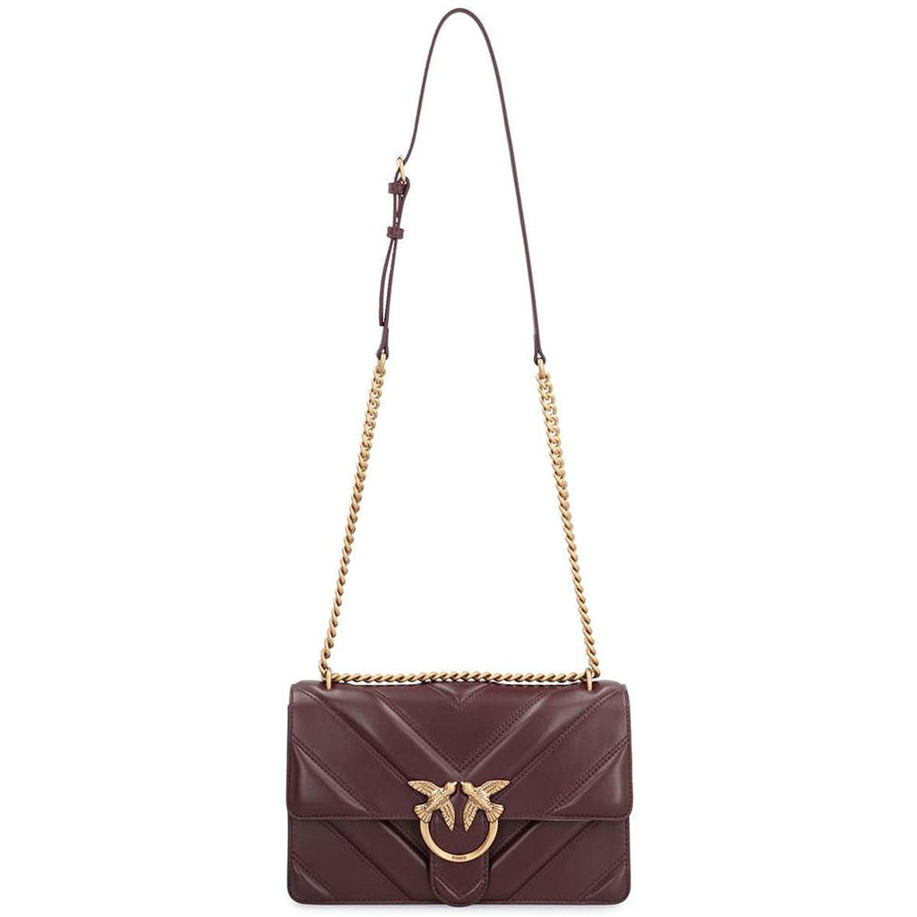Pinko Brown Women Shoulder Bag Cross Body Bag 104549A26Z W36Q