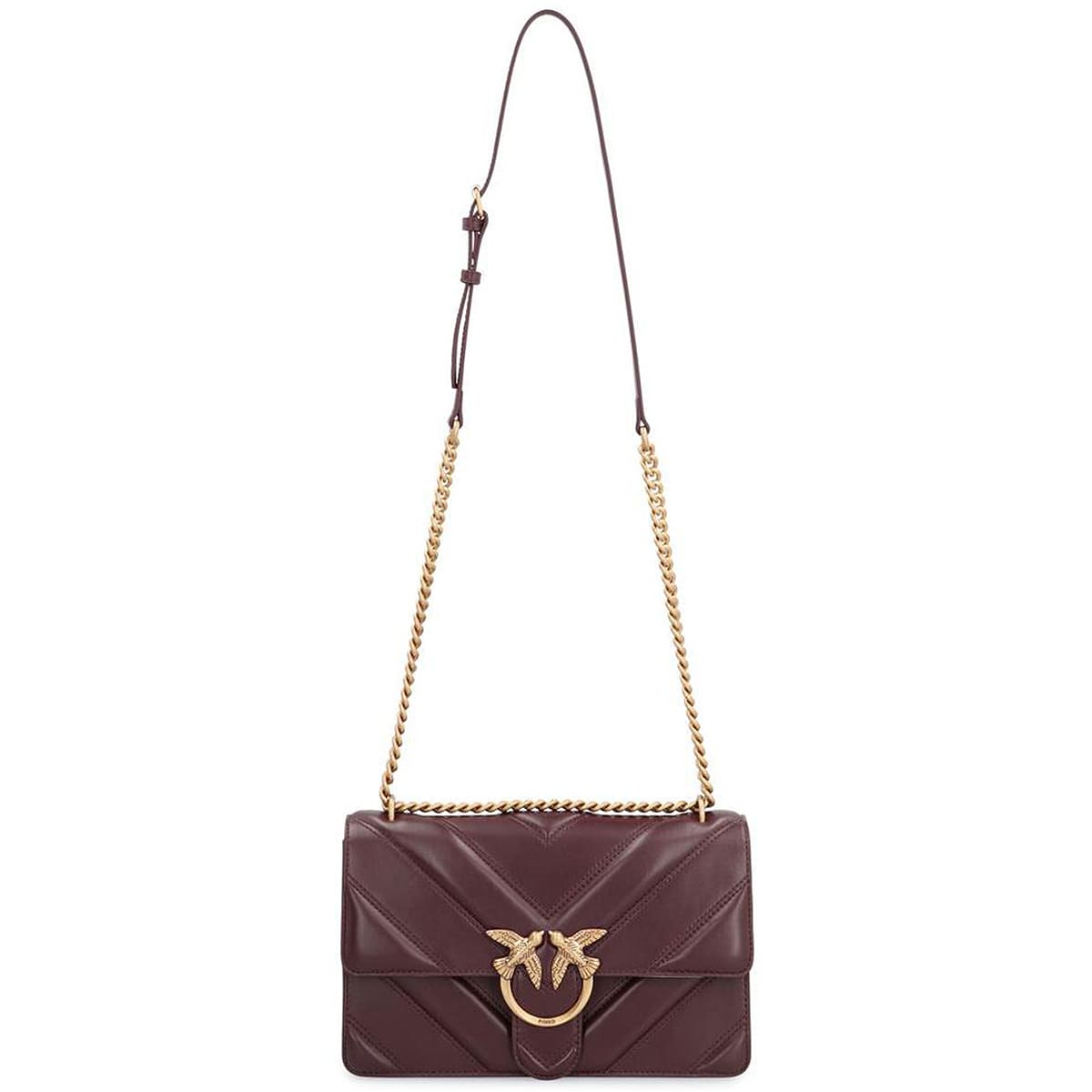 Pinko Brown Women Shoulder Bag Cross Body Bag 104549A26Z W36Q