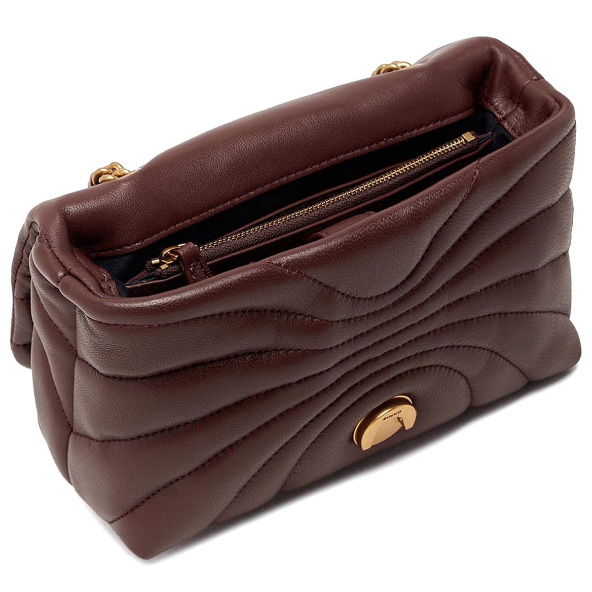 Pinko Burgundy Women Shoulder Bag Cross Body Bag 100038A1Exl86Q