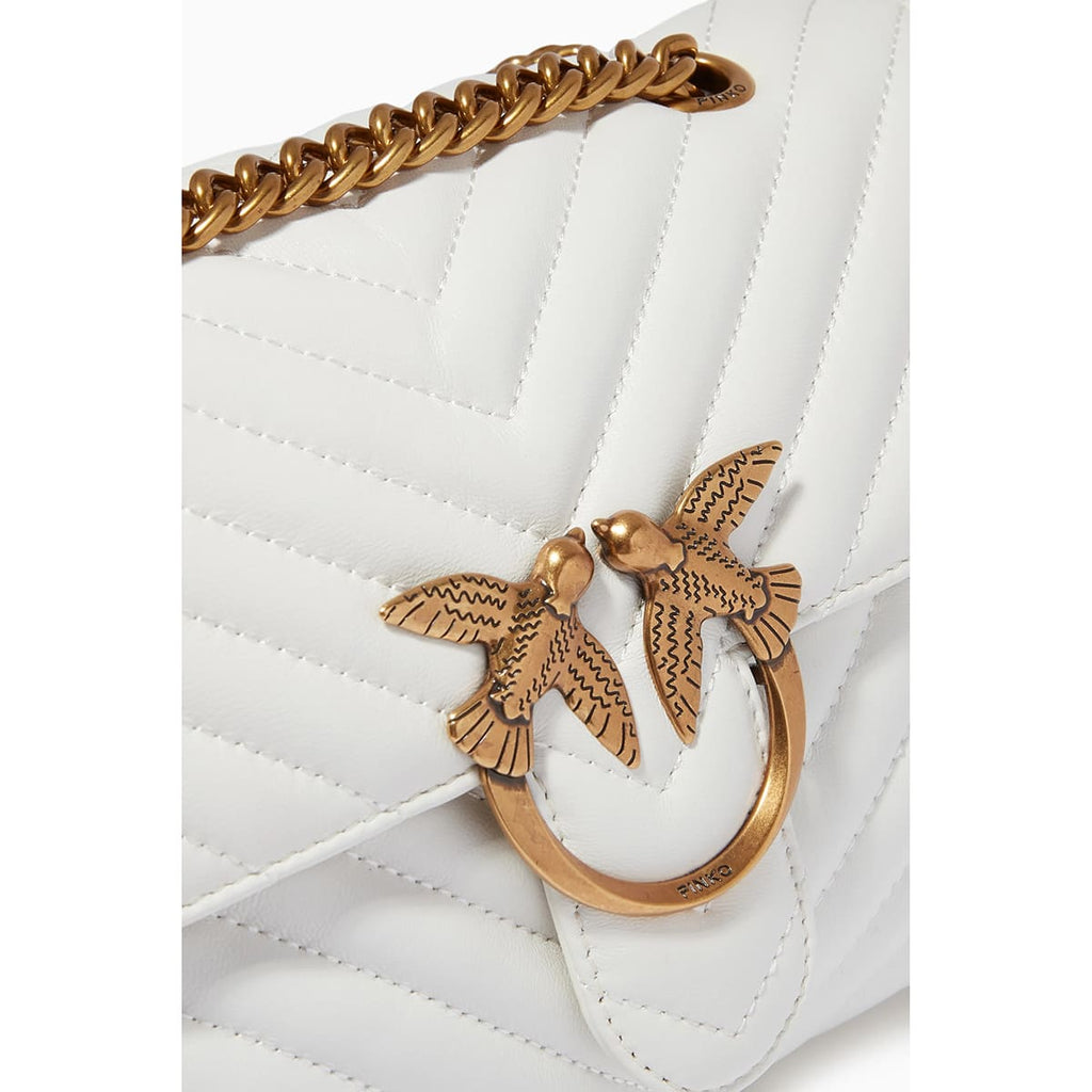 Pinko White Women Crossbody Bag 100043A0Gkz14Q
