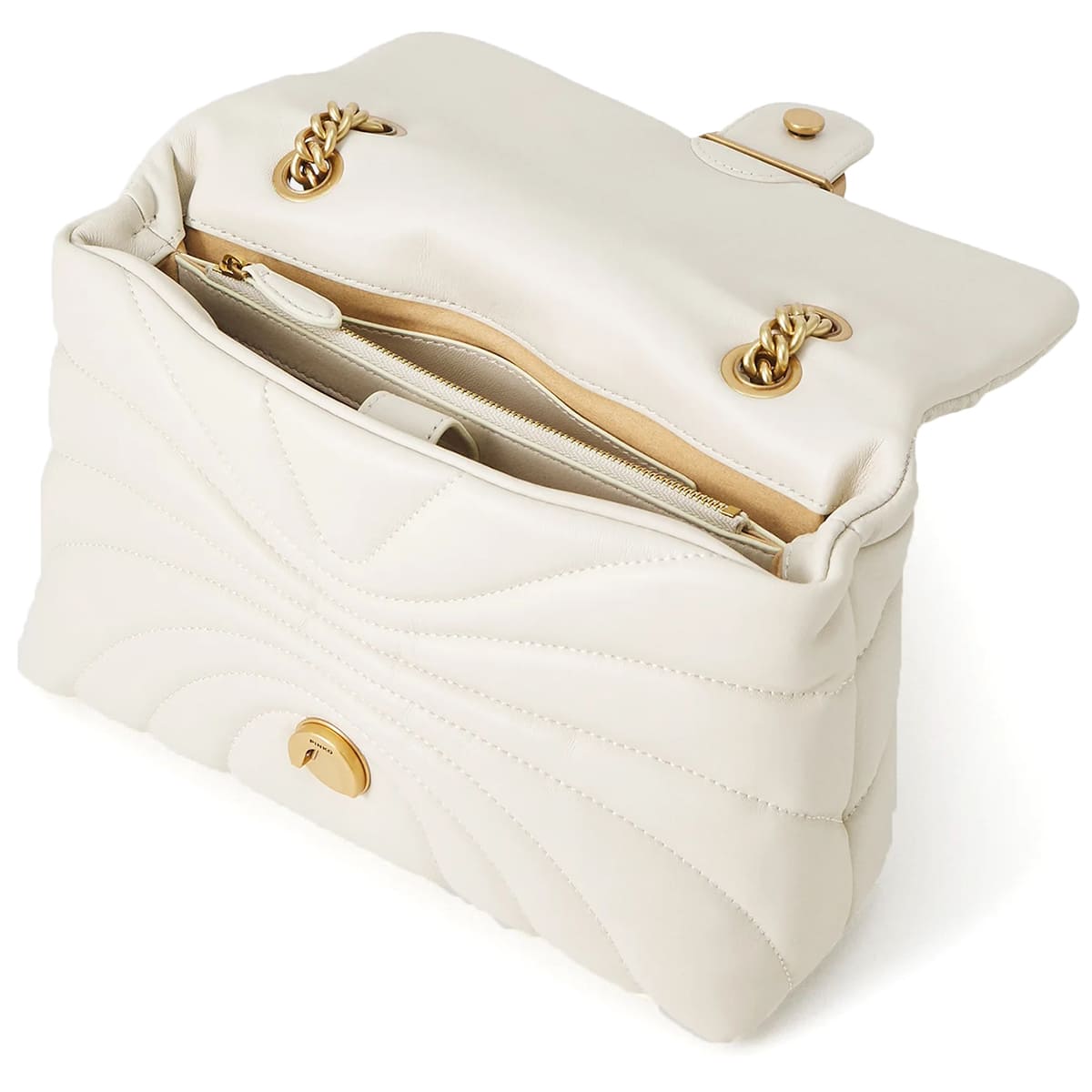 Pinko White Women Shoulder Bag Cross Body Bag 100038A1Ex Z14Q