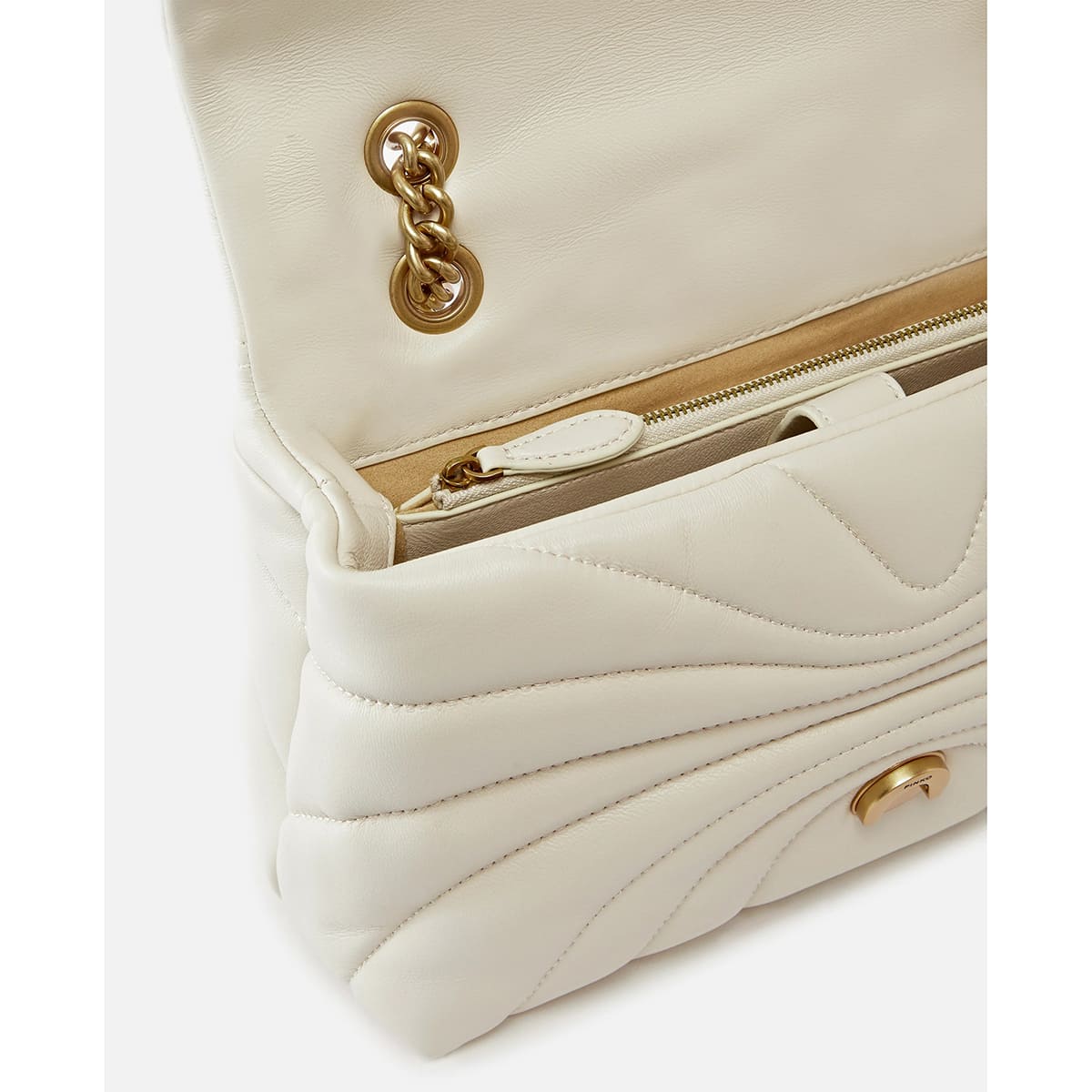 Pinko White Women Shoulder Bag Cross Body Bag 100038A1Ex Z14Q