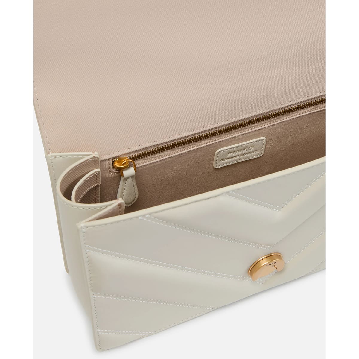 Pinko White Women Shoulder Bag Cross Body Bag 104549A26Z Z14Q