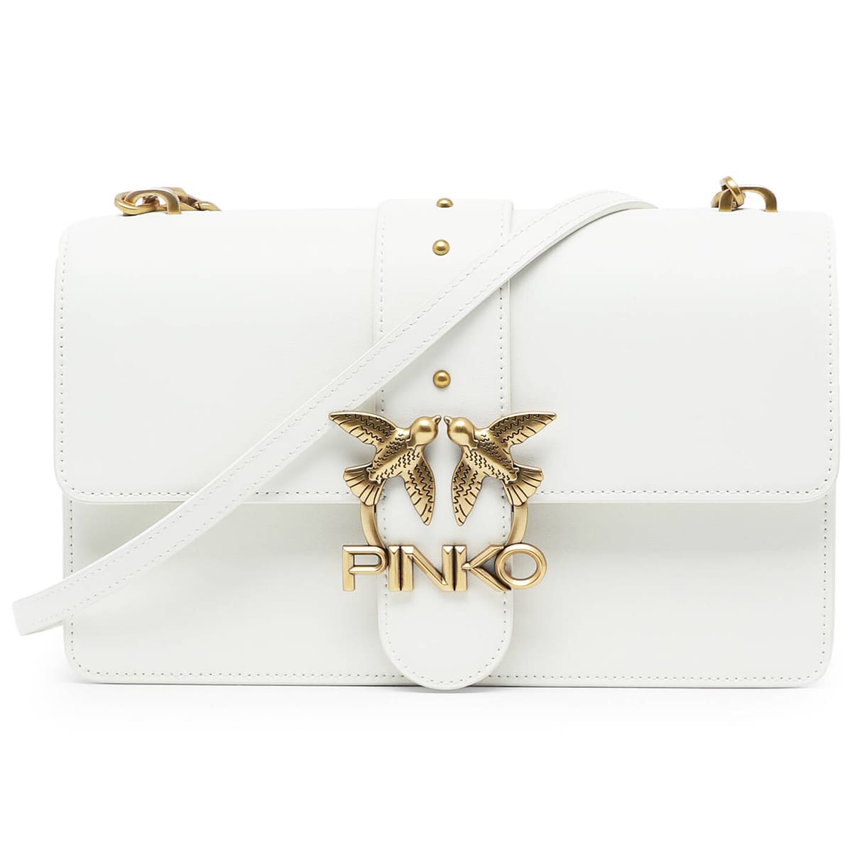 Pinko White Women Shoulder Bag Cross Body Bag 7 Cl Pe 21 Pltt 1P228G Y6Xt