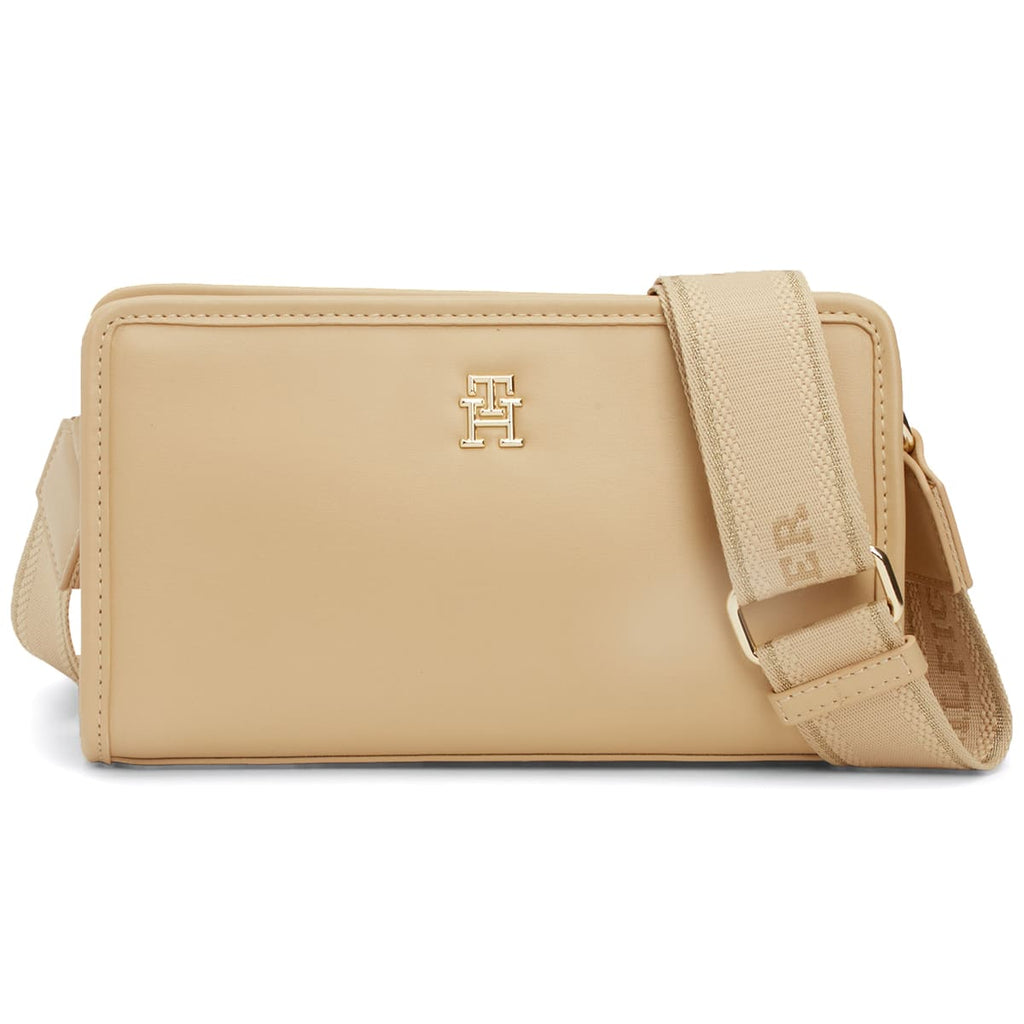 Tommy Hilfiger Beige Women Cross Body Bag Aw0Aw16163