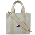 Tommy Hilfiger Beige Women Handbags Tote Bag