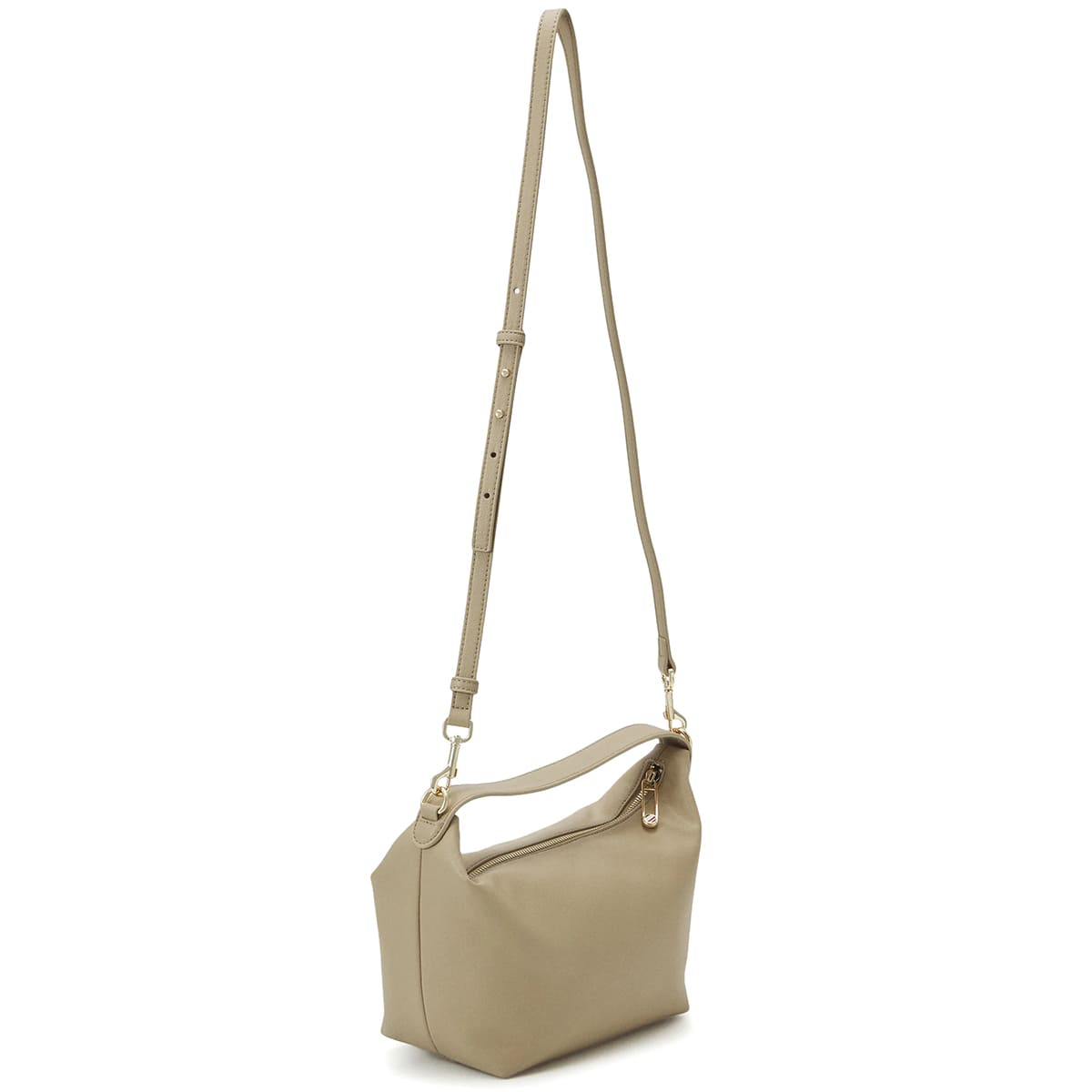 Tommy Hilfiger Beige Women Shoulder Bag Aw0Aw14499