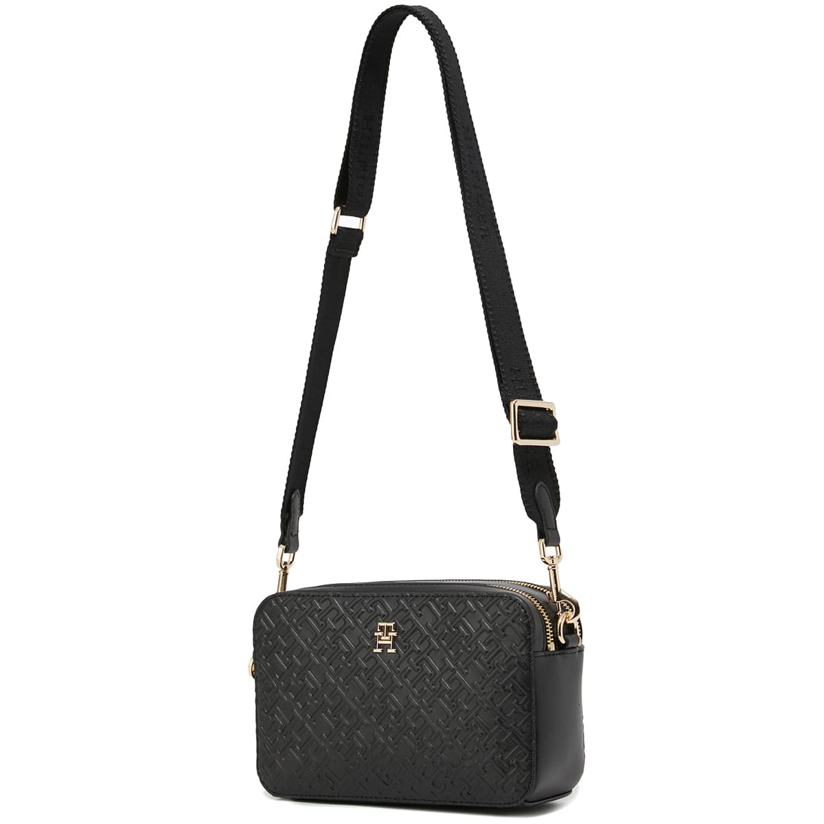 Tommy Hilfiger Black Women Cross Body Bag Aw0Aw16470