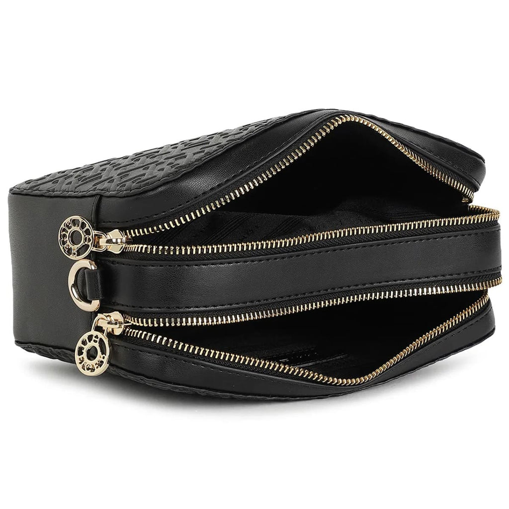 Tommy Hilfiger Black Women Cross Body Bag Aw0Aw16470