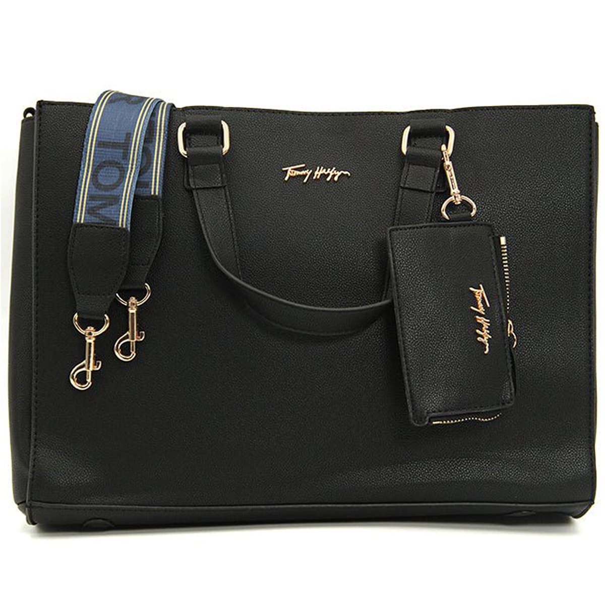 Tommy Hilfiger Black Women Handbag Aw0Aw11181