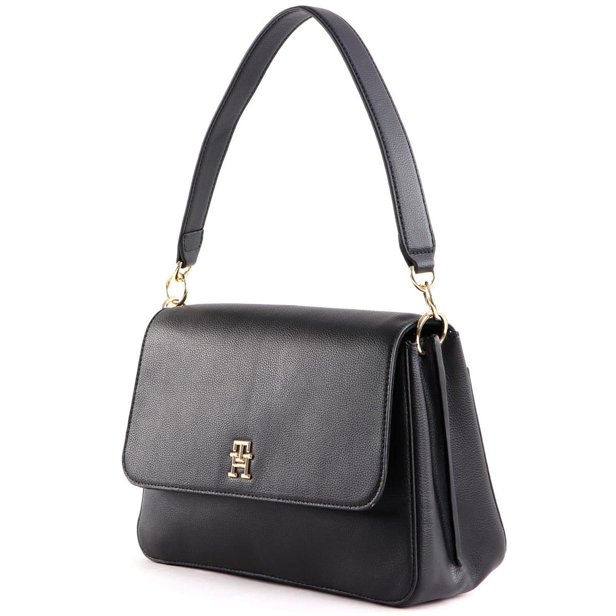 Tommy Hilfiger Black Women Handbag Aw0Aw14510 Blk