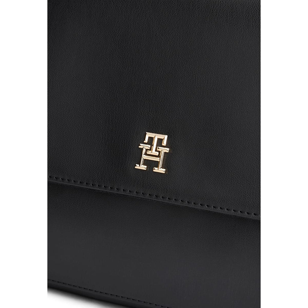Tommy Hilfiger Black Women Handbag Aw0Aw14510 Blk