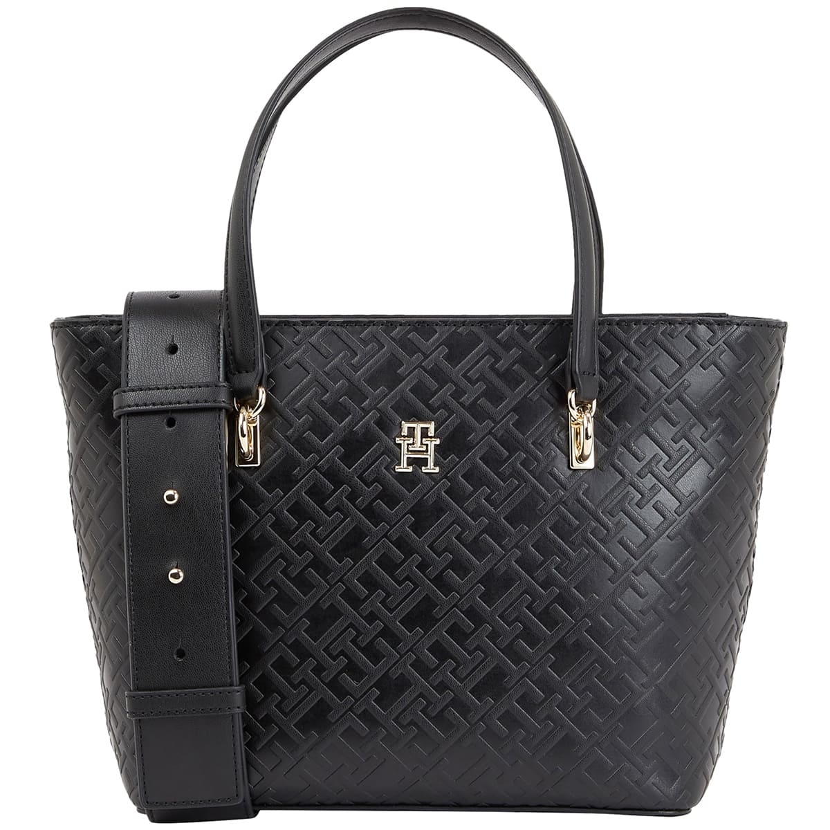 Tommy Hilfiger Black Women Shoulder Bag Aw0Aw16510 Bds