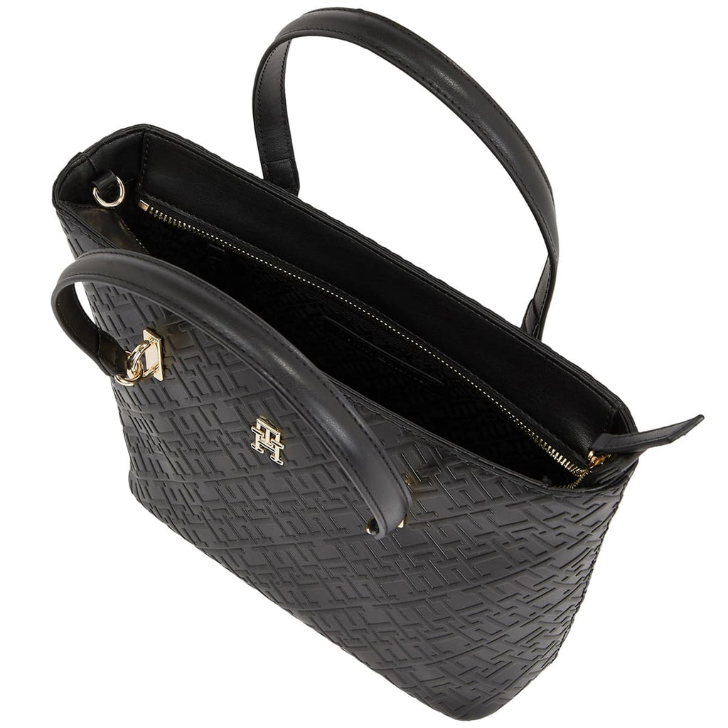 Tommy Hilfiger Black Women Shoulder Bag Aw0Aw16510 Bds