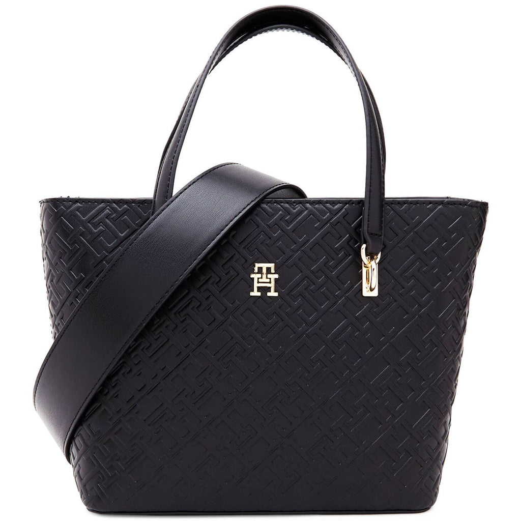 Tommy Hilfiger Black Women Handbags Aw0Aw16002