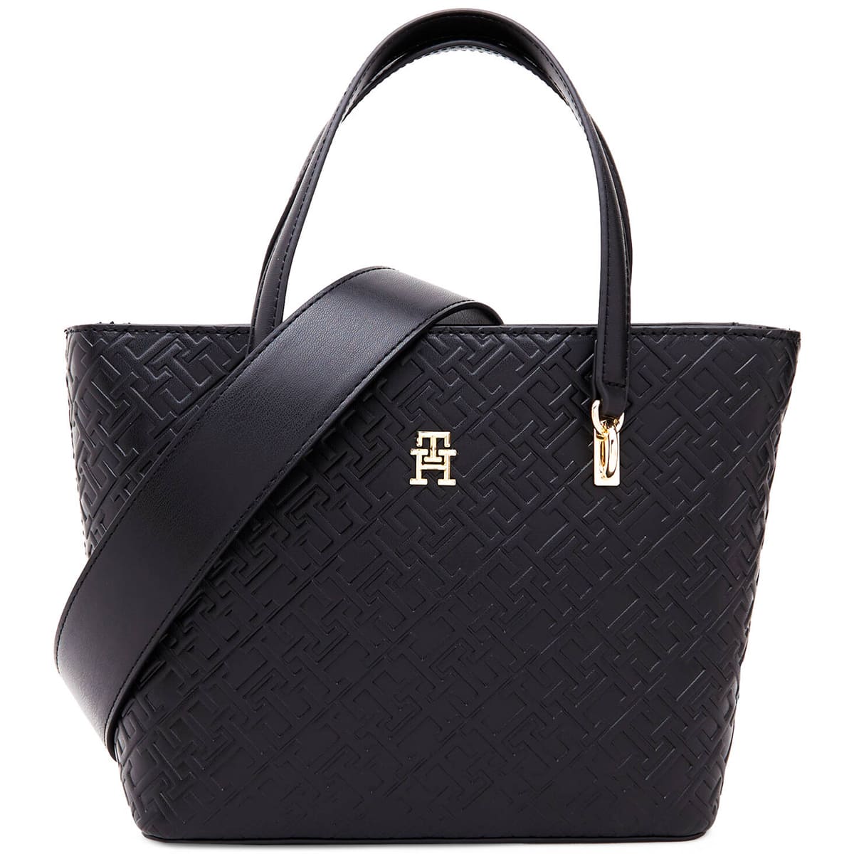 Tommy Hilfiger Black Women Handbags Aw0Aw16002