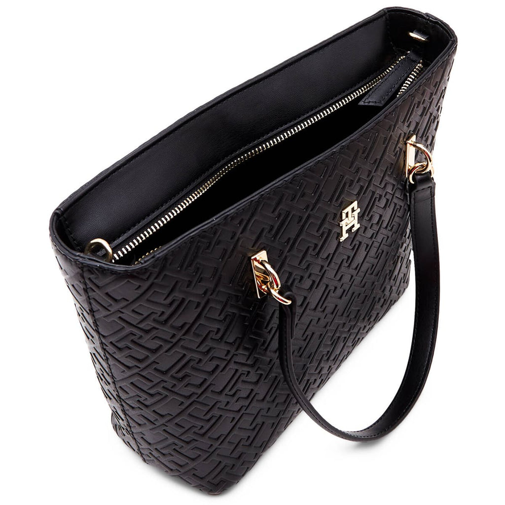 Tommy Hilfiger Black Women Handbags Aw0Aw16002