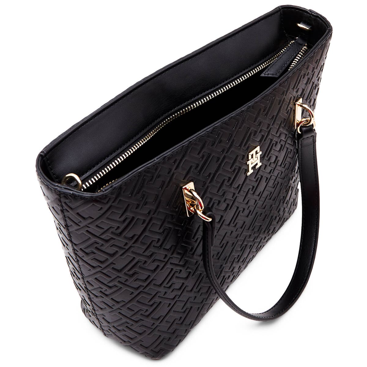 Tommy Hilfiger Black Women Handbags Aw0Aw16002