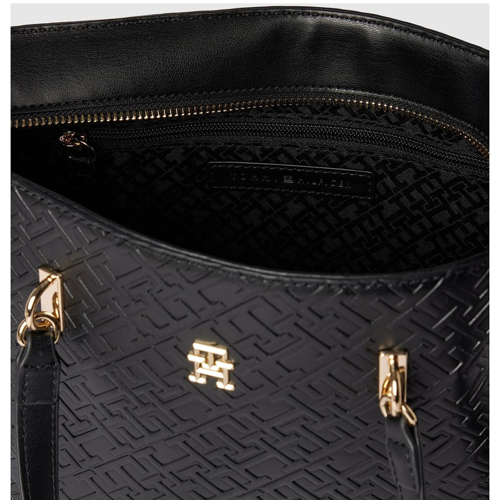 Tommy Hilfiger Black Women Handbags Aw0Aw16002