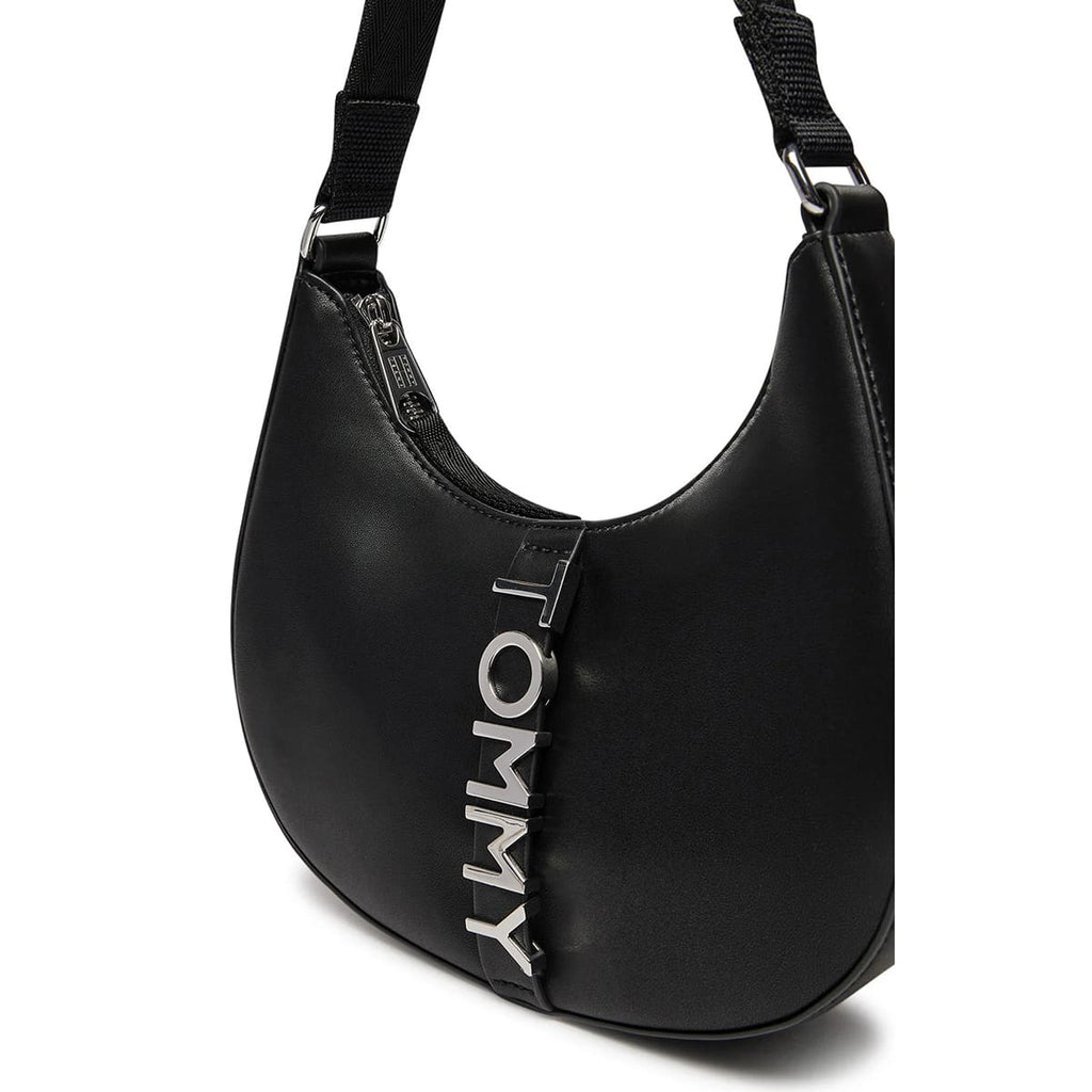 Tommy Hilfiger Black Women Shoulder Bag Aw0Aw16510 Bds
