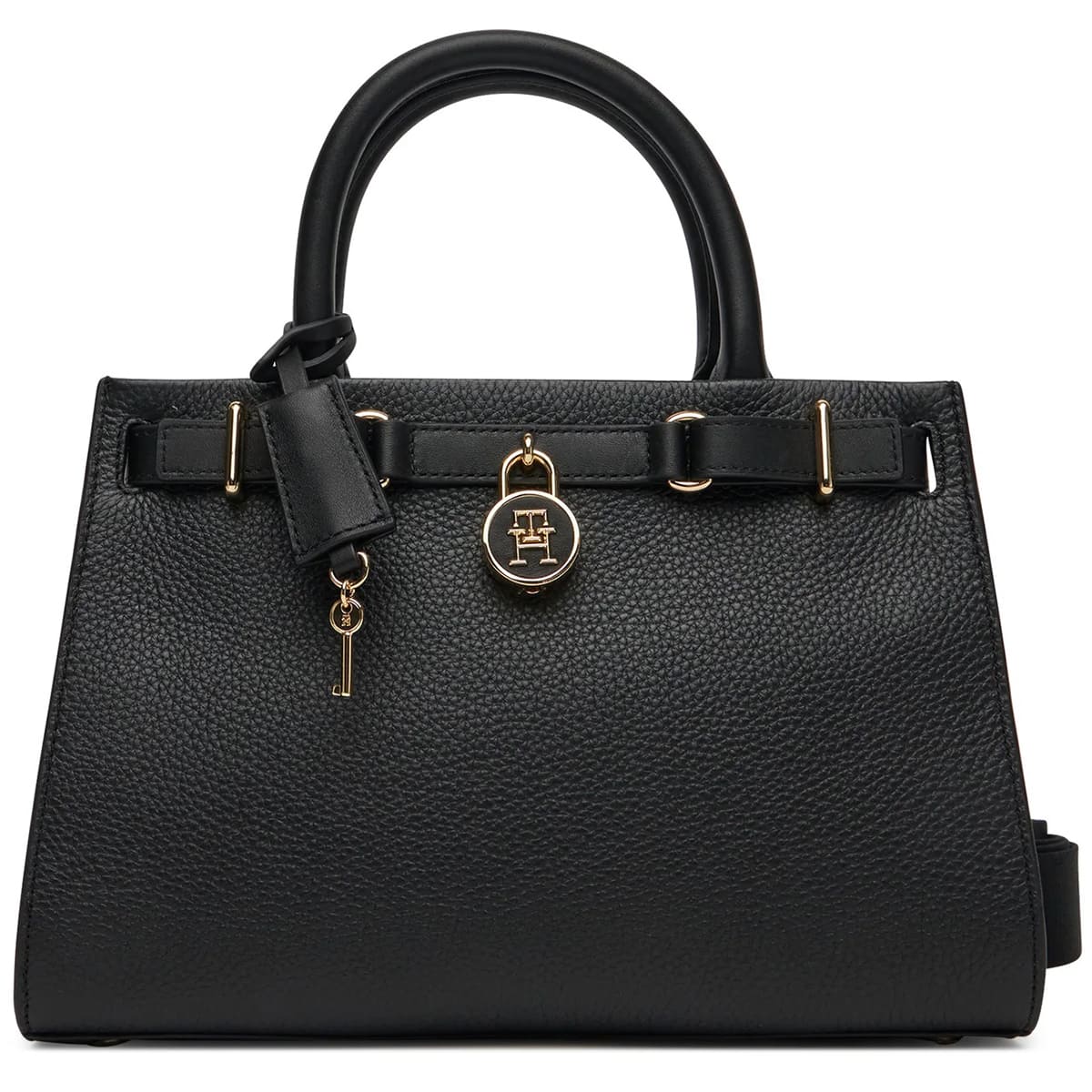 Tommy Hilfiger Black Women Shoulder Handbag Aw0Aw17926